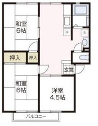 シティハイム　ハルヒコの物件間取画像